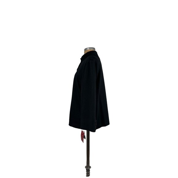 JM Collection Simply Pretty Onyx Black Jacket from Macy's New with Tag - Picture 4 of 13